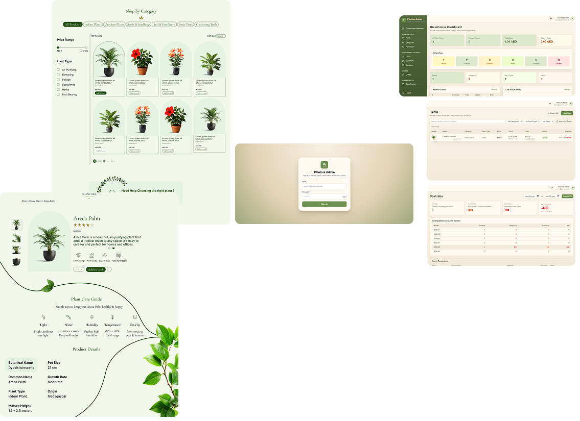 Plantora Plant and Gardening Mockup Suite